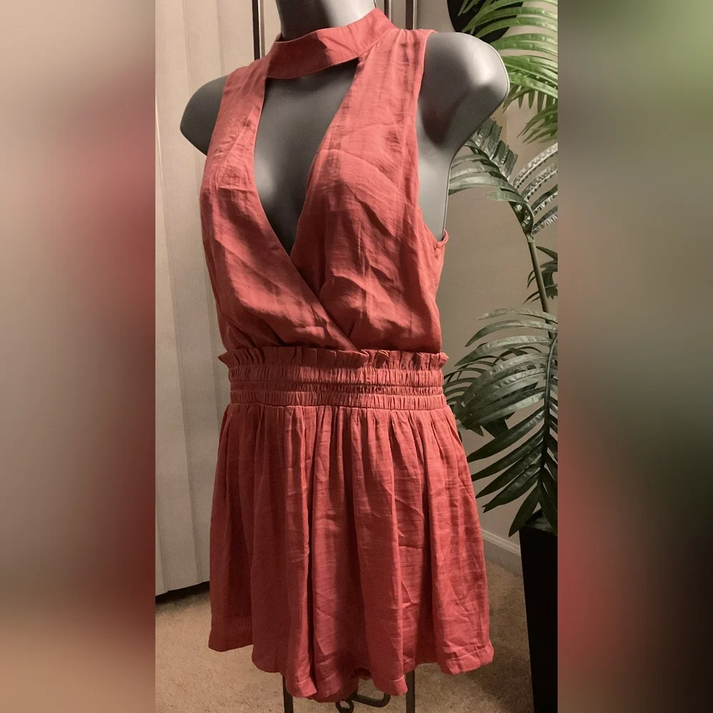 L'ATISTE Class & Sass Coral Romper*Sale - Picture 2 of 6
